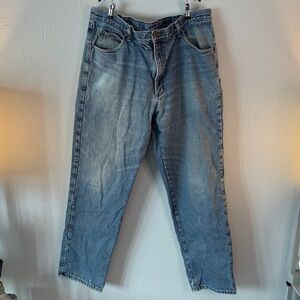 L.L. Bean Men's Relaxed Fit Lined Denim Jeans